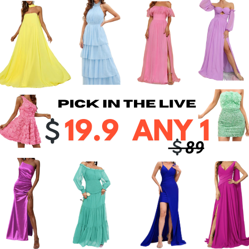 BUY ANY FOR $19.99 [TIKTOK LIVE EXCLUSIVE]