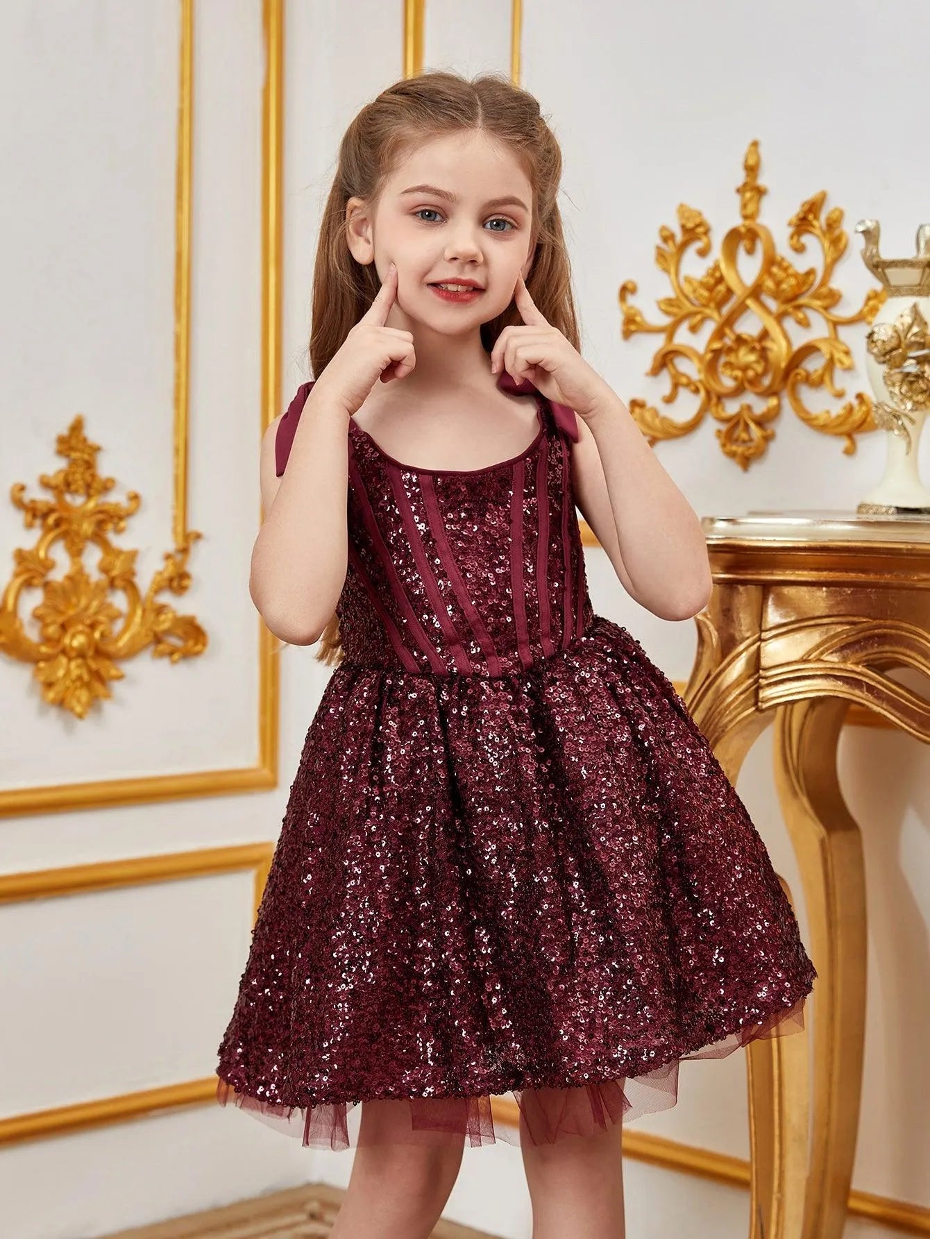 Tween Girls' Sparkling Sequin Cami Dress